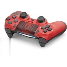Pileli Store Pilelistore Gamepad Ps4 Uyumlu - Kırmızı ND400Y