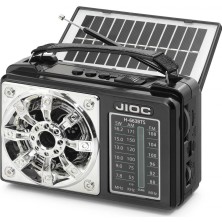 Pileli Store Pilelistore Nostaljik Kamp ve Outdoor Solar Şarjli Tws Taşinabi̇li̇r Hoparlör H663BTS