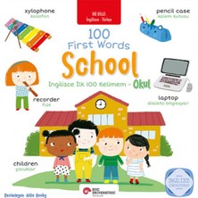 Xciks Collections Ingilizce Ilk 100 Kelimem - Okul (Iki Dilli Türkçe-Ingilizce)