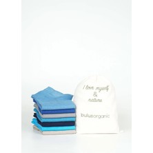 Buluş Organic 7'li Asorti Organik Penye Pamuk Erkek Patik Çorap