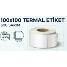 100X100 Termal Etiket
