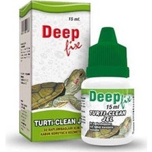Deep Fix Turti Clean Jel 15 ml Kabuk Temizleyici Özelliği ile Kaplumbağalar İçin Özel