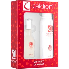Caldion Classic Kadın Parfüm EDT 50 ml + 150 ml Deodorant Hediyelik Seti Şık Tasarım