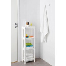 Esranın Dünyası Shelf 3 Katlı  Raf Ünitesi -  Mutfak - Banyo  Depolama Rafı