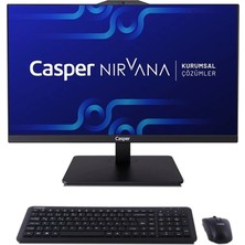 Casper Nirvana A90.1342-Be00X-V-S Siyah İntel Core İ5-13420H 16Gb Ram 500Gb Nvme All İn One Bilgisayar