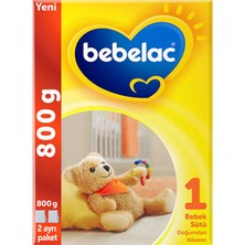 Bebelac 1 Toz Devam Sütü 800 gr 0 - 6 Ay Bebekler İçin Besleyici İçerik