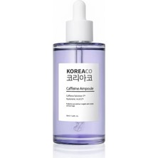 Delixa Koreaco Caffeine Ampoule Gözaltı Torba Koyu Halka Karşıtı