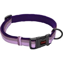 Esranın Dünyası L Boy, Yansıtıcı ve Neopren Pedli Köpek Tasma