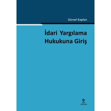 Ekin Yayınevi Idari Yargılama Hukukuna Giriş