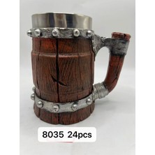 Pileli Store Pilelistore Büyük Boy Çatlak Fıçı Temalı Çelik Kupa Kod 8035