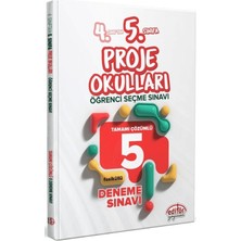 4. Sınıftan 5. Sınıfa Proje Okulları Seçme Sınavı Tamamı Çözümlü 5 Deneme