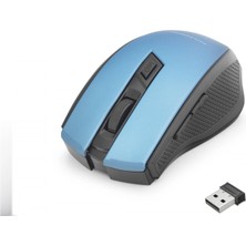 Pileli Store Pilelistore Kablosuz Mouse 800/1600 Dpi - Mavi Siyah HDX3404B