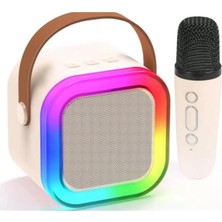 Belirtilmemiş Wowkids Sy13 İki Mikrofonlu Pembe Karaoke Speaker