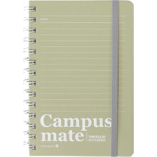 Morning Glory 4500 Campus Çizgili Not Defteri 18,4X12,4 cm Yeşil 11131-88898