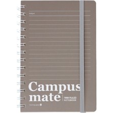 Morning Glory 4500 Campus Çizgili Not Defteri 18,4X12,4 cm Kahverengi 11131-88898