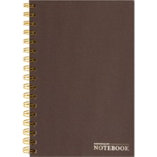 Morning Glory 5000 Çizgili Not Defteri 22X15 cm Kahverengi 11131-89727