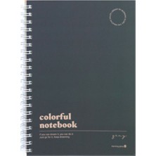 Morning Glory 8000 Çizgili Defter 26,2X19 cm Lacivert 11131-88897