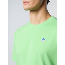 North Sails Regular Fit %100 Organik Pamuk Bisiklet Yaka Tişört