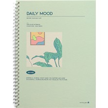 Morning Glory 4500 Çizgili Defter 26X19 cm Açık Yeşil 11131-88965