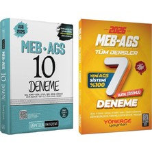 Anla Kazan Yayınları Yeni Ags - Pegem + Yönerge 2026 Meb-Ags Tüm Dersler 10 + 7 Deneme 2 Li Set Pegem Akademi + Yönerge Yayınları