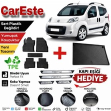 CarEste Citroen Nemo 2008-2024 4d Havuzlu Paspas 5 Parça Tpe Bagaj Havuzu Kapı Eşiği Hediyeli
