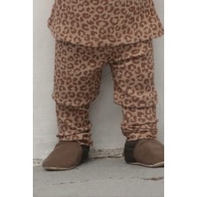 Oh la la Koala For Little Ones Leopar Desenli Bebek Tayt