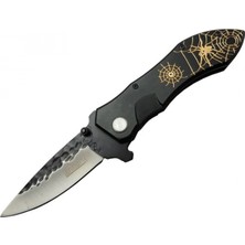 MiraLive Lanmark T70 Dövme Kamp Çakı 20 cm - Plastik Sap, Kemerlikli