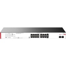 H3C Magic Bs218F-Hp 16 Port Poe+ 10-100-1000 Mbps 2 Sfp 225W Metal Kasa Swich Hub