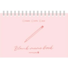 Morning Glory 2500 Not Defteri 10,7X16,5 cm Pembe 12001-87450