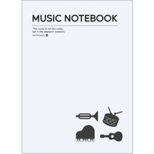 Morning Glory 1000 Müzik Defteri 26X18,6 cm Buz Mavisi 10311-88612