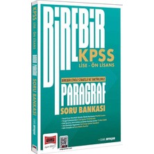 Yargı 2026 Kpss Lise Ön Lisans Paragraf Birebir Soru Bankası Çözümlü - Cemil Eryaşar Yargı Yayınları