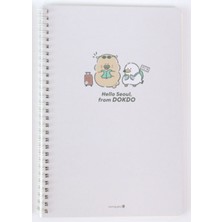 Morning Glory 2500 Çizgili Not Defteri 25,2X17,3 cm Beyaz 11111-89182