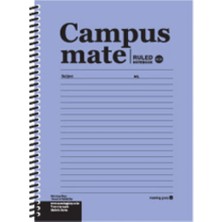 Morning Glory 6000 Çizgili Not Defteri 25,2X17,8 cm Lila 10250-89010