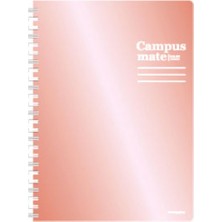 Morning Glory 4500 Çizgili Not Defteri 26X19 cm Metalik Pembe 11210-89188