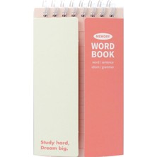 Morning Glory 2000 Sözcük Defteri 13,8x8 cm Pembe 12000-89149