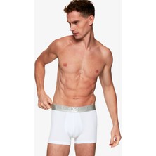 Blackspade Erkek Modal Elastan Boxer Silver 9302 - Beyaz
