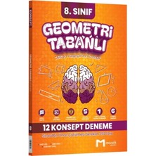 Mozaik 8. Sınıf Geometri Tabanlı 12 Konsept Deneme Çözümlü Mozaik Yayınları