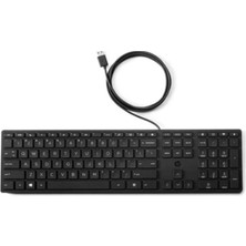  hp 9sr37aa 320k kablolu usb q klavye siyah