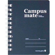 Morning Glory 1200 Çizgili Not Defteri 10,6x8 cm Lacivert 12001-87580