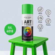 Nzb Yeşil Prof. Sprey Boya Metal Ahşap Taş Plastik ve Cam Yüzeylere Uygun Spray Boya 400 ml RAL6018