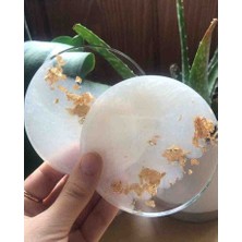 4 Lü Bardak Altlığı Epoksi Özel Tasarım 10X10