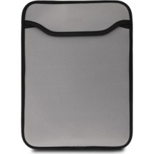 Arabulalaca Macbook Air 15 Inç A3448 M5 Çip 2026 Model  Neopren Koruma Kese Kılıf Ölçü 25CM...37CM..  Gri