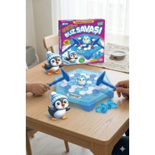 Venüs Oyuncak Buz Savaşı Zeka ve Strateji Oyunu - Penguen Düşürme Oyunu