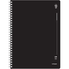 Morning Glory 2000 Iv Çizgili Defter 26X19 cm Siyah 11111-88144