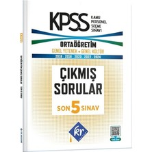 Kr Akademi 2026 Kpss Lise Ortaöğretim Çıkmış Sorular Son 5 Sınav Kr Akademi Yayınları