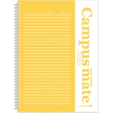 Morning Glory 1200 Çizgili Not Defteri 21,5X15 cm Sarı 10250-89000