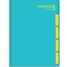 Morning Glory 8000 Index Çizgili Defter 26,2X19,1 cm Yeşil 11210-88730