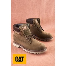 Caterpillar COLORADO - 015M003 Koyu Nefti Deri Bot Kauçuk Taban Özellikli Su Geçirmez 42 Numara Erkek Ayakkabı