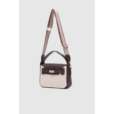 Jody Acı Kahve Kanvas El ve Çapraz Çanta