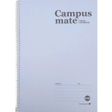 Morning Glory 1200 Çizgili Not Defteri 25X18 cm Pastel Mavi 10250-89016